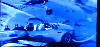 صحنه تصادف دلخراش خودروی BMW در اتوبان همت