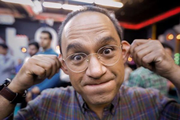 عکس های عجیب رامبد جوان در خندوانه