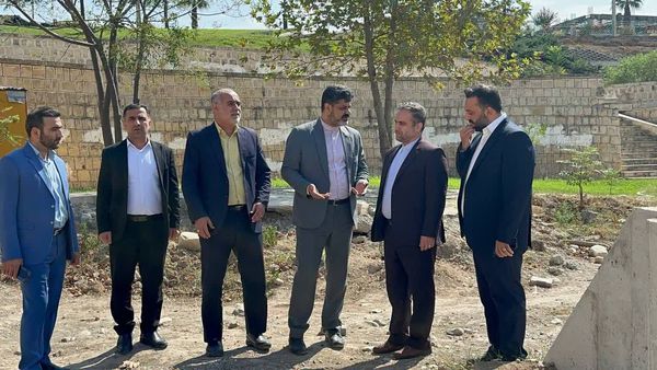 بازدید فرماندار گرگان از روند اجرای پروژه محرومیت‌زدایی در شهرستان گرگان